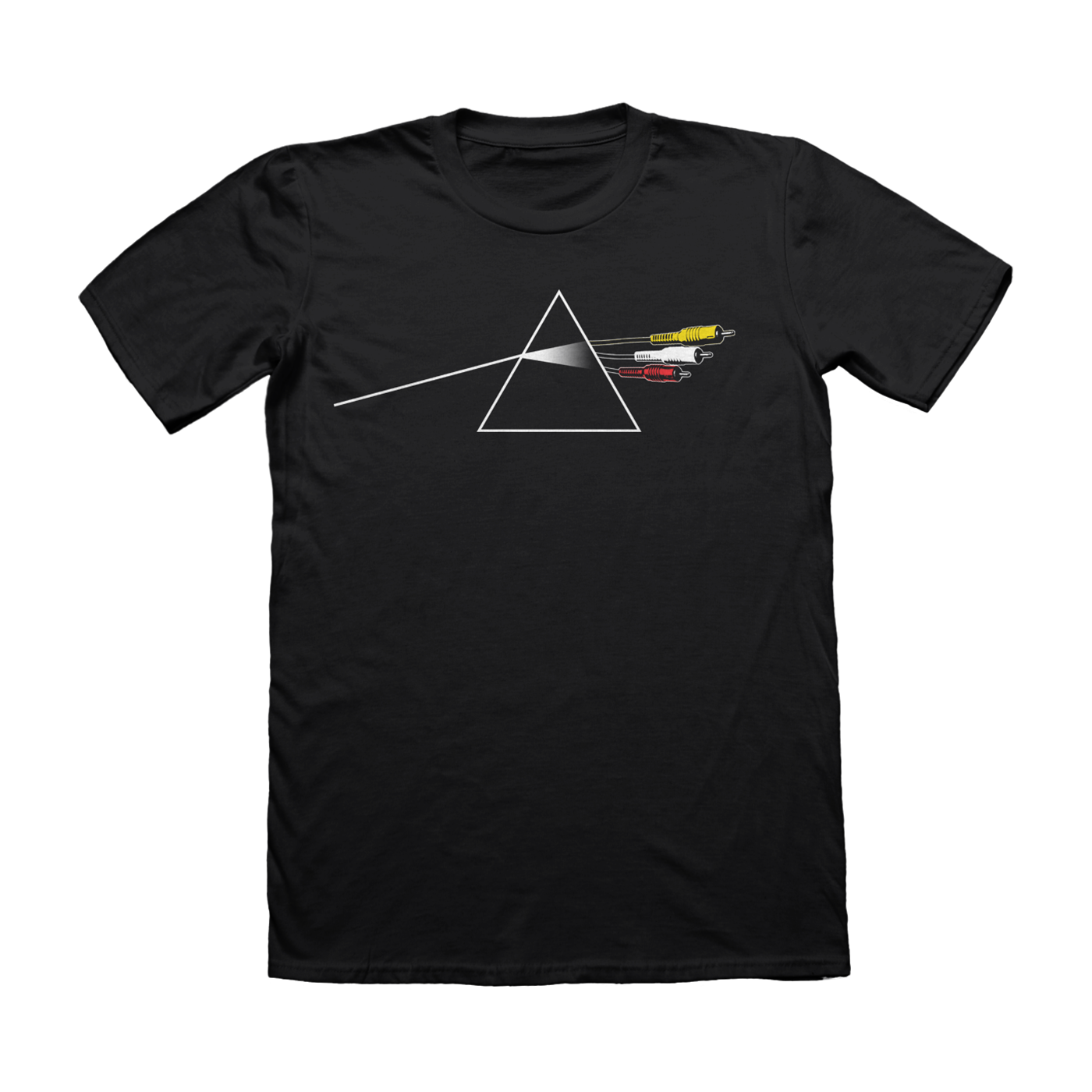 Dark Side of the RCA Cord Tee