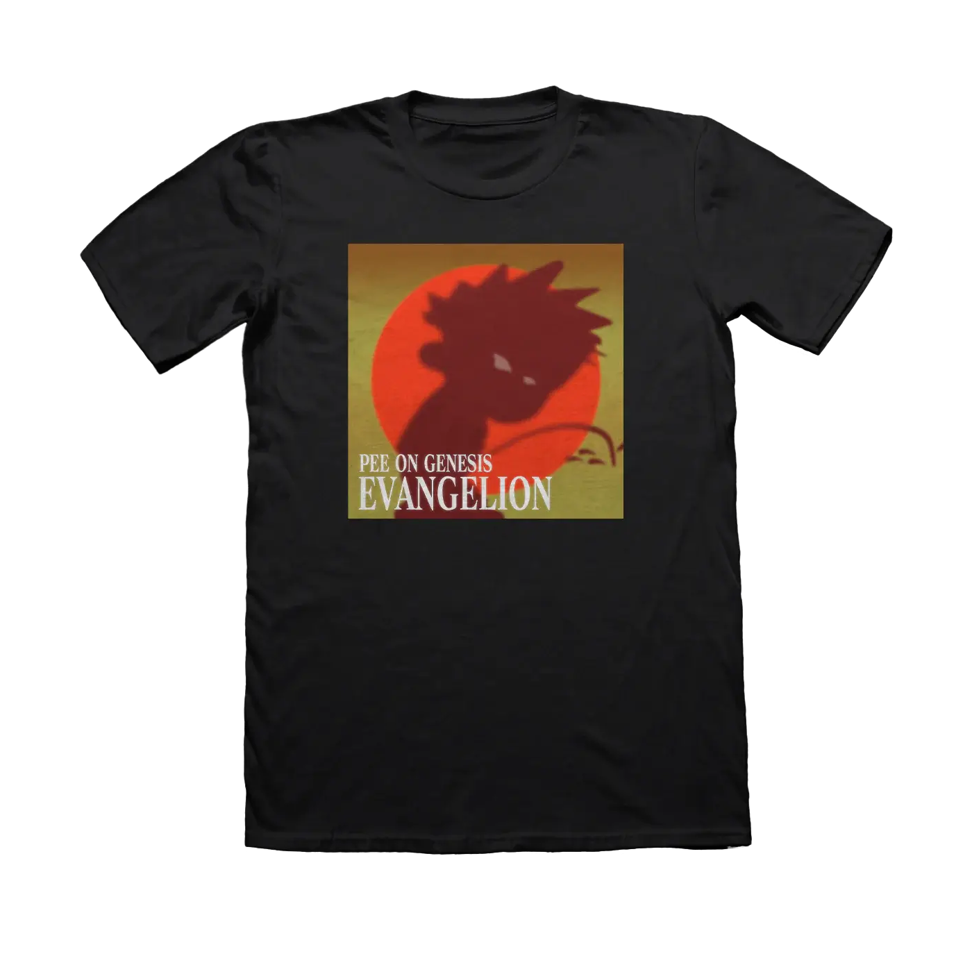 Pee On Genesis Evangelion Tee