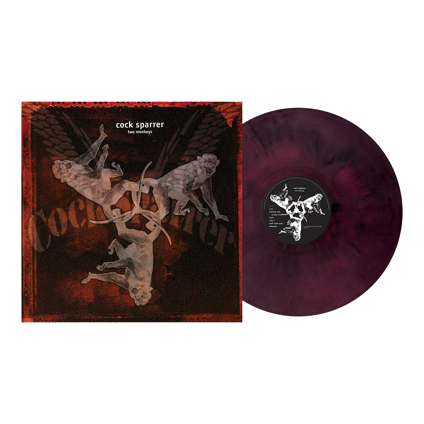 Cock Sparrer - Two Monkeys (Oxblood Galaxy Vinyl)