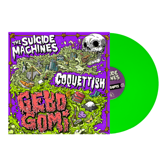 The Suicide Machines & Coquettish - Gebo Gomi (Neon Green Vinyl)