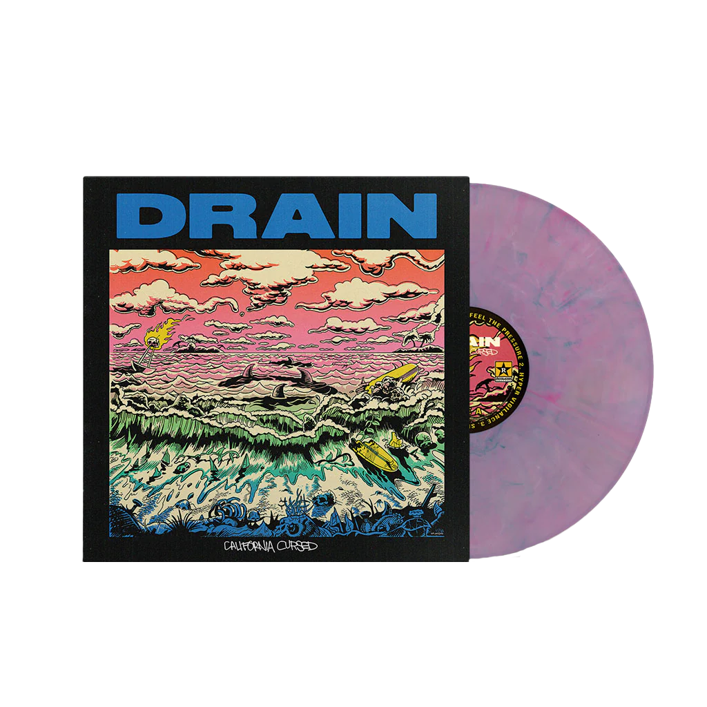 Drain - California Cursed (Translucent Purple Vinyl)