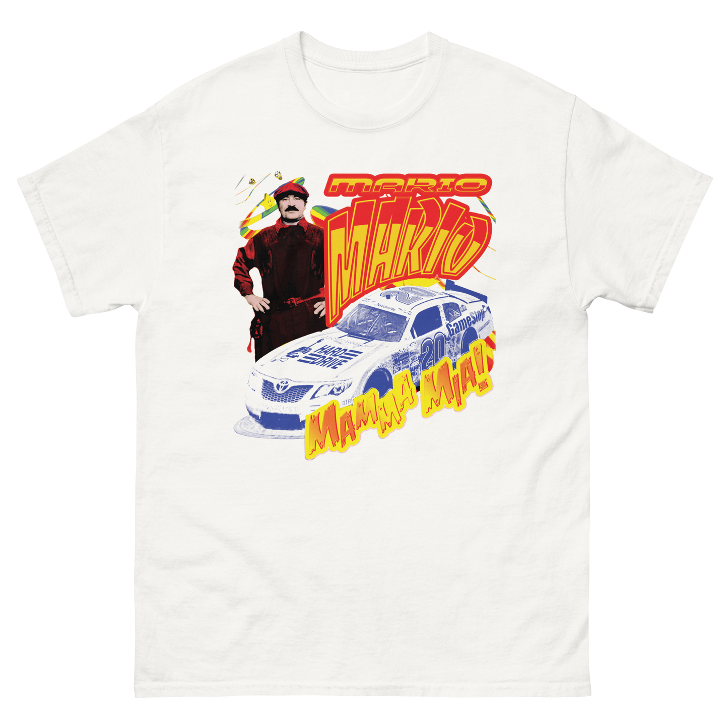 Mario NASCAR Tee
