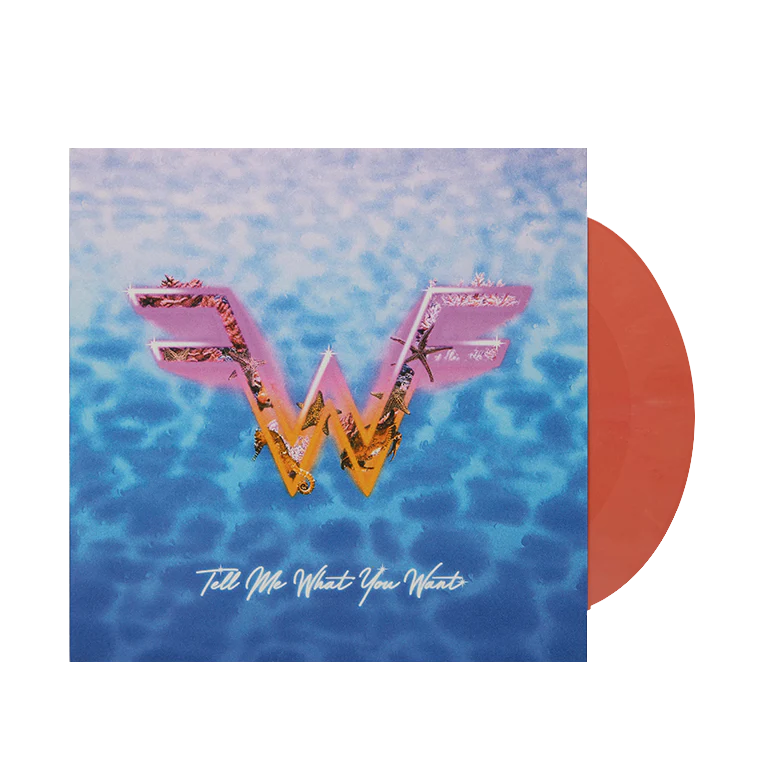 Weezer x Wave Break 7" Feat. "Tell Me What You Want" (Wave-etched B-Side Vinyl)