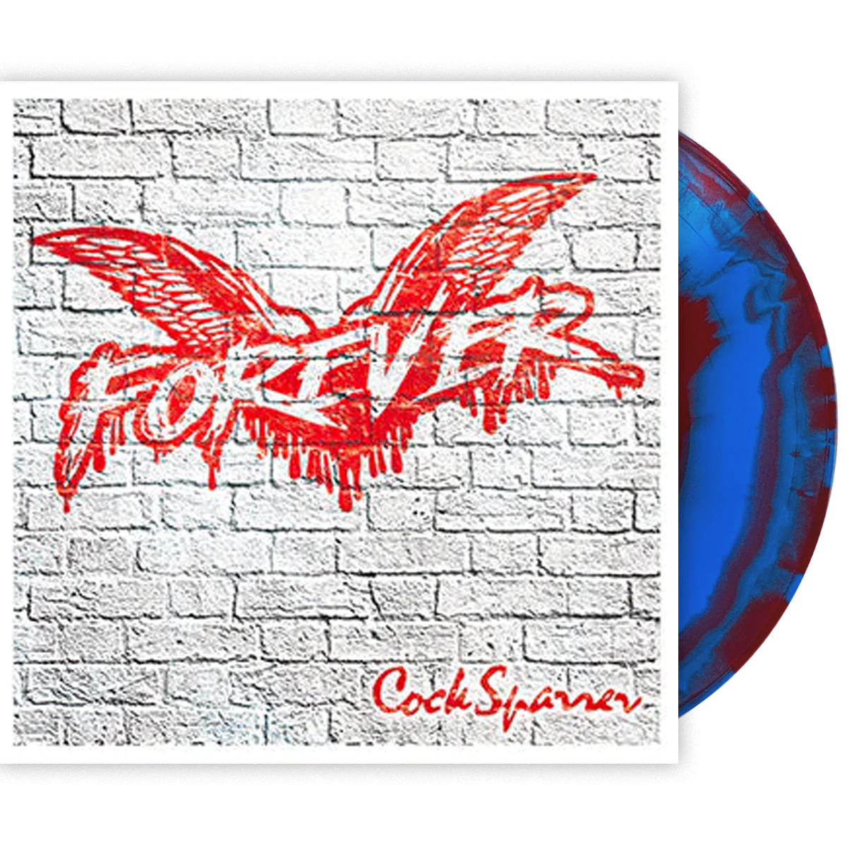 Cock Sparrer - Forever LP Deluxe (Claret and Blue Vinyl)