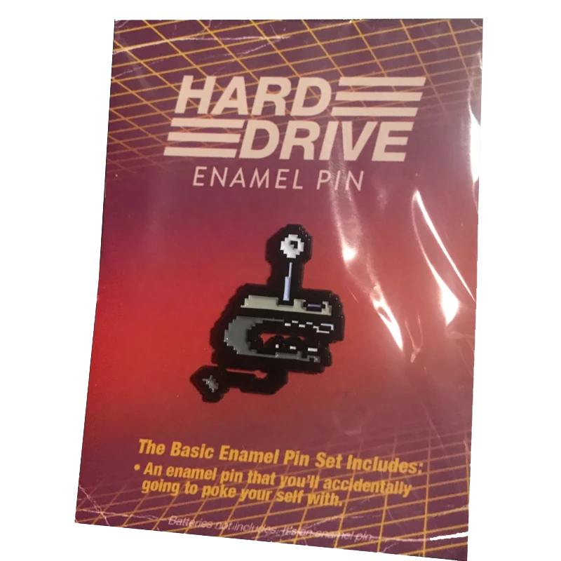 Hard Drive Enamel Pin