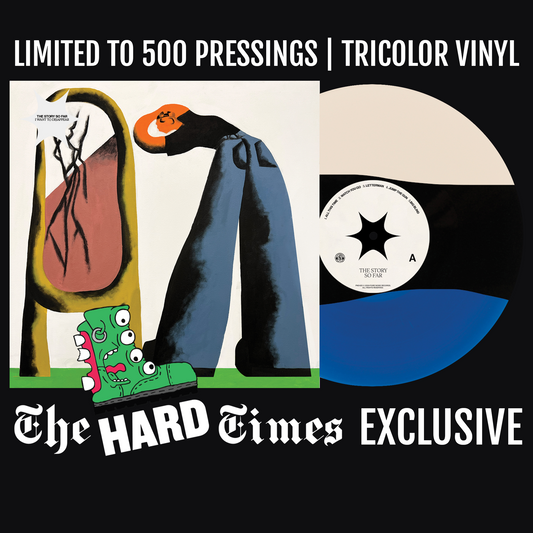 THE STORY SO FAR - I Want To Disappear HARD TIMES EXCLUSIVE Bone/Black/Royal Blue Tri-Stripe VARIANT [PRE-ORDER]