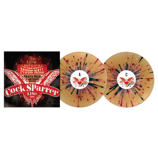 Cock Sparrer - Back in SF (Beer w/ Red, White & Black Splatter Vinyl) - PPR version Vinyl