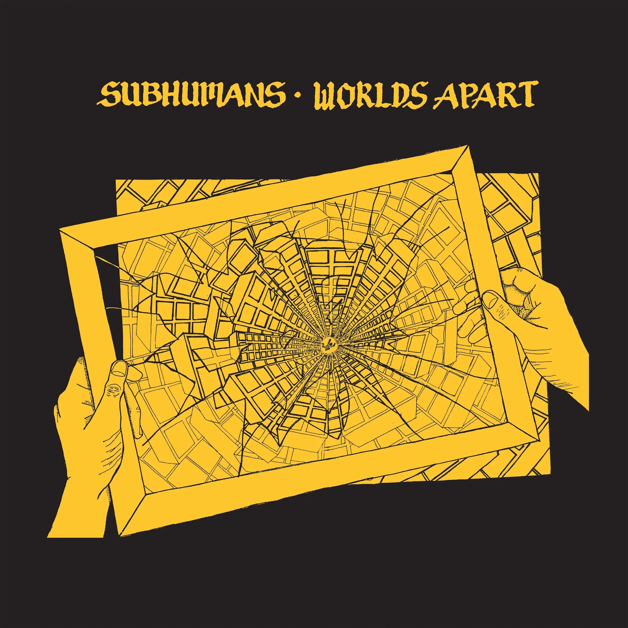 Subhumans - Worlds Apart LP (Black Vinyl) – The Hard Shoppes