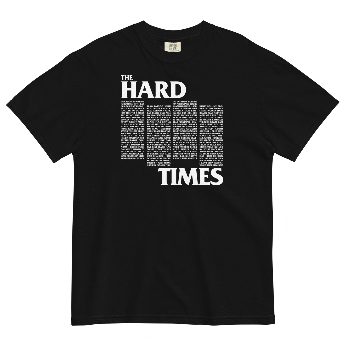 The Hard Times Bars Tee – The Hard Shoppes
