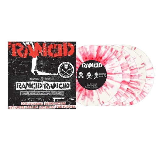 Rancid - Rancid 5x7" 2000 (White Vinyl w/ Red Splatter Vinyl)