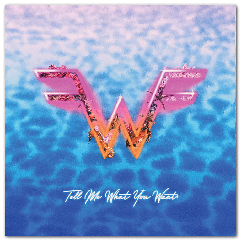 Weezer x Wave Break 7" Feat. "Tell Me What You Want" (Wave-etched B-Side Vinyl)